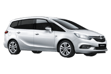 Van Rental Bolton - Vauxhall Zafira 7-Seater - Minibus hire Bolton